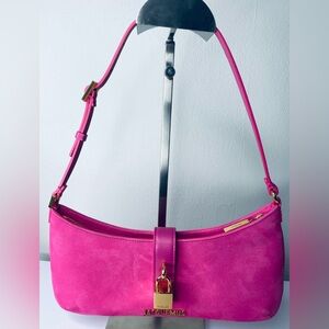 Jacquemus ‘Le Bisou Cadenas’ Shoulder Bag Pink   Authentic w Tag and Dust Cover